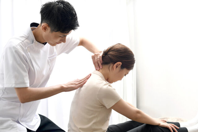施術の写真